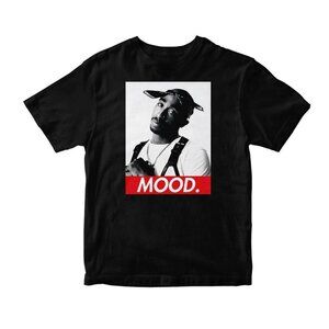 Tupac Mood Rap Hip Hop Music Vintage Style Fan Gift Graphic Unisex T-Shirt 89